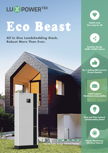 Sistema Todo-en-Uno Luxpowertek ECO BEAST